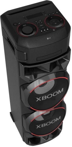 Минисистема LG ON99 черный 1000Вт CD CDRW FM USB BT