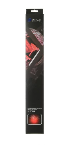 Коврик для мыши Оклик OK-FP0400 Большой красный 400x320x2мм