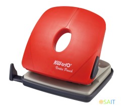 Дырокол Kw-Trio Vortex Medium 096P0 макс.:25лист. металл/пластик разные варианты цветов отв.:2 с линейкой