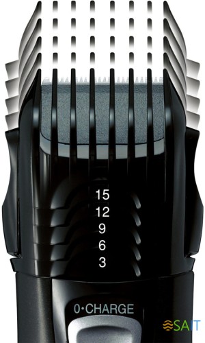 Триммер Panasonic ER-GY10CM черный 1Вт (насадок в компл:3шт)