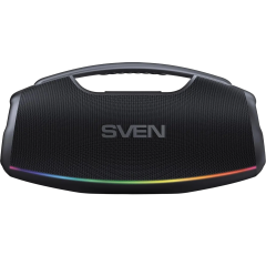 SVEN PS-990, черный, акустическая система 2.0, мощность 2x90 Вт (RMS), IPx7, TWS, Bluetooth, USB, встроенный аккумулятор SVEN PS-990 (SV-022891)
