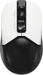 Мышь A4Tech Fstyler FB12S черный/белый оптическая 1200dpi silent беспров. BT/Radio USB 2but (FB12S USB PANDA)