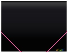 Портфель Бюрократ Black Opal BLPP13 13 отдел. A4 пластик 0.7мм черный/ассорти