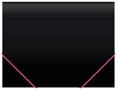 Портфель Бюрократ Black Opal BLPP13 13 отдел. A4 пластик 0.7мм черный/ассорти