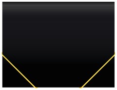 Портфель Бюрократ Black Opal BLPP13 13 отдел. A4 пластик 0.7мм черный/ассорти