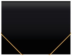 Портфель Бюрократ Black Opal BLPP13 13 отдел. A4 пластик 0.7мм черный/ассорти