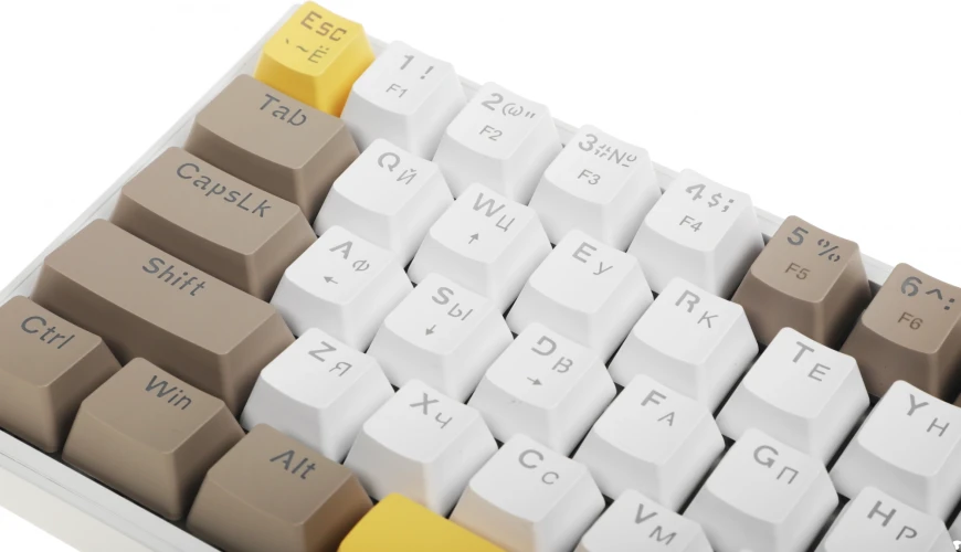 Клавиатура Redragon Fizz механическая белый USB Multimedia for gamer LED (72597) кабель 1.8м