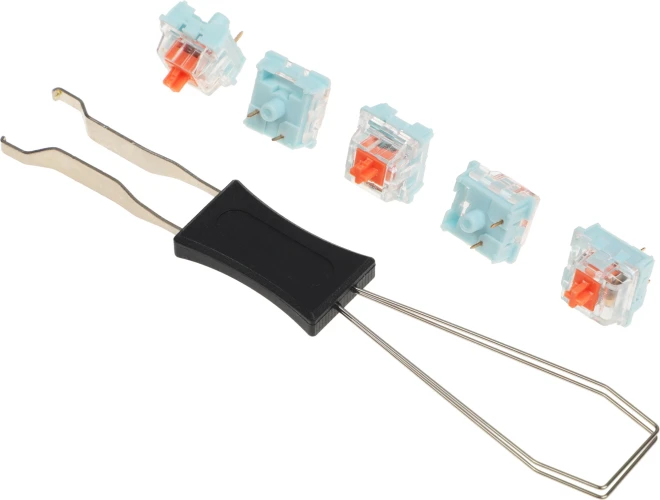 Клавиатура Redragon Fizz механическая белый USB Multimedia for gamer LED (72597) кабель 1.8м