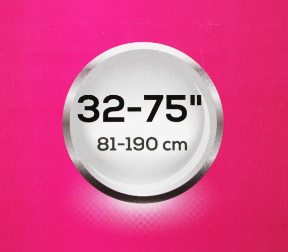 Кронштейн для телевизора Ultramounts UM908 черный 32"-75" макс.40кг настенный поворотно-выдвижной и наклонный