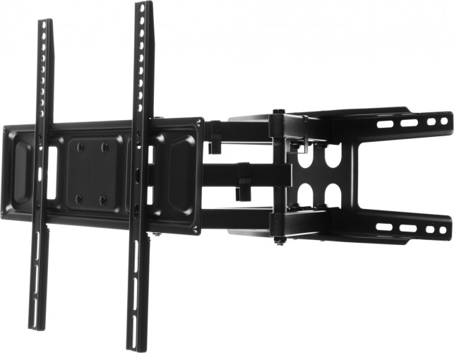 Кронштейн для телевизора Ultramounts UM908 черный 32"-75" макс.40кг настенный поворотно-выдвижной и наклонный