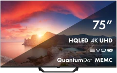 Телевизор QLED Haier 75" Smart TV S2 Pro Frameless черный 4K Ultra HD 60Hz DVB-T DVB-T2 DVB-C DVB-S DVB-S2 USB WiFi Smart TV