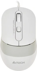 Мышь A4Tech Fstyler FM10 белый/серый оптическая 1600dpi USB 4but (FM10 WHITE)