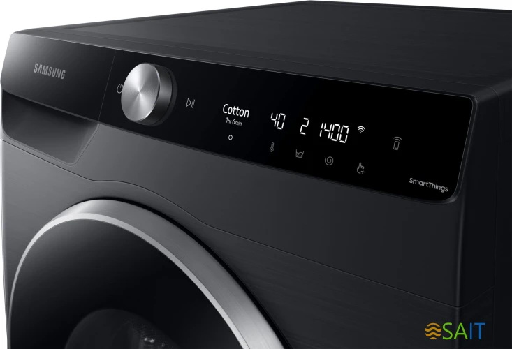 Стиральная машина Samsung WW11CG604CLBLP класс: A загр.фронтальная макс.:11кг черный инвертор