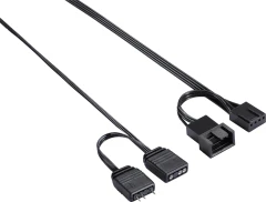 Вентилятор для корпуса Formula Floe 12BK Reverse ARGB 120х120x25 черный 4-pin 20.15дБ (FLOE 12BK ARPW REVERSE) Ret