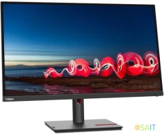 Монитор Lenovo 27" ThinkVision T27i-30 черный IPS LED 16:9 HDMI матовая HAS Piv 1000:1 300cd 178гр/178гр 1920x1080 60Hz VGA DP FHD USB 6.55кг