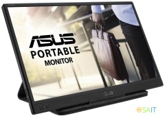 Монитор Asus 15.6" ZenScreen MB166B черный IPS LED 25ms 16:9 матовая 250cd 178гр/178гр 1920x1080 60Hz FHD USB 0.78кг