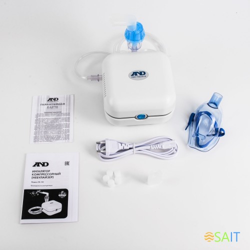 Ингалятор A&D CN-123 компрессорный стационарный белый
