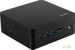 Неттоп MSI Cubi NUC 1M-095RU Core 7 150U (1.8) 16Gb SSD512Gb Graphics CR Windows 11 Pro 2xGbitEth WiFi BT 120W черный (9S6-B0B111-420)