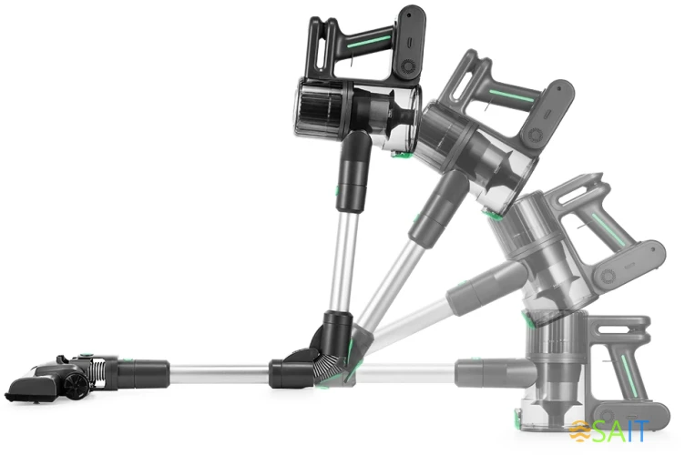 Пылесос ручной Kitfort КТ-5168 150Вт зеленый/черный (в компл.:1мешок)