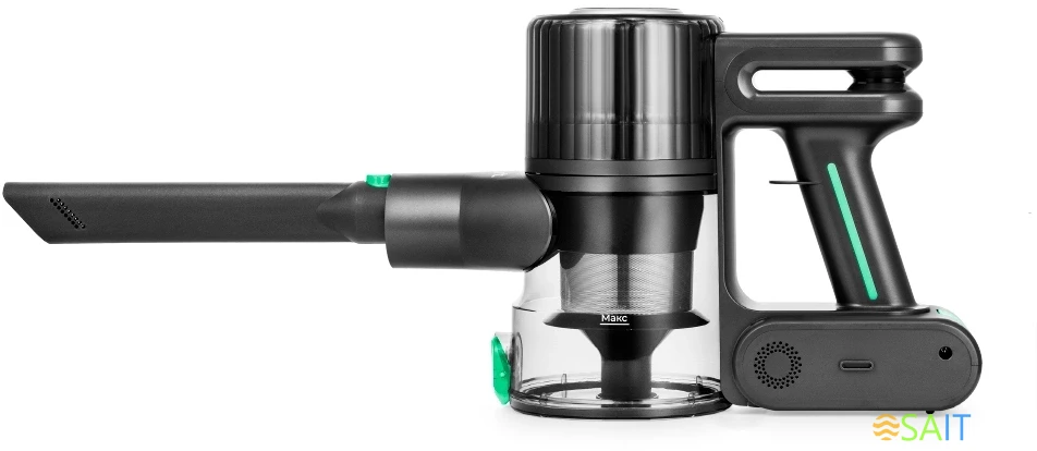 Пылесос ручной Kitfort КТ-5168 150Вт зеленый/черный (в компл.:1мешок)