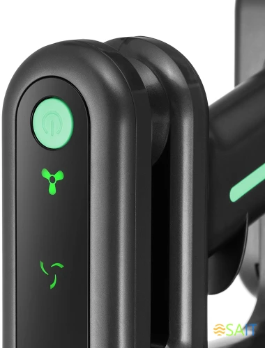 Пылесос ручной Kitfort КТ-5168 150Вт зеленый/черный (в компл.:1мешок)