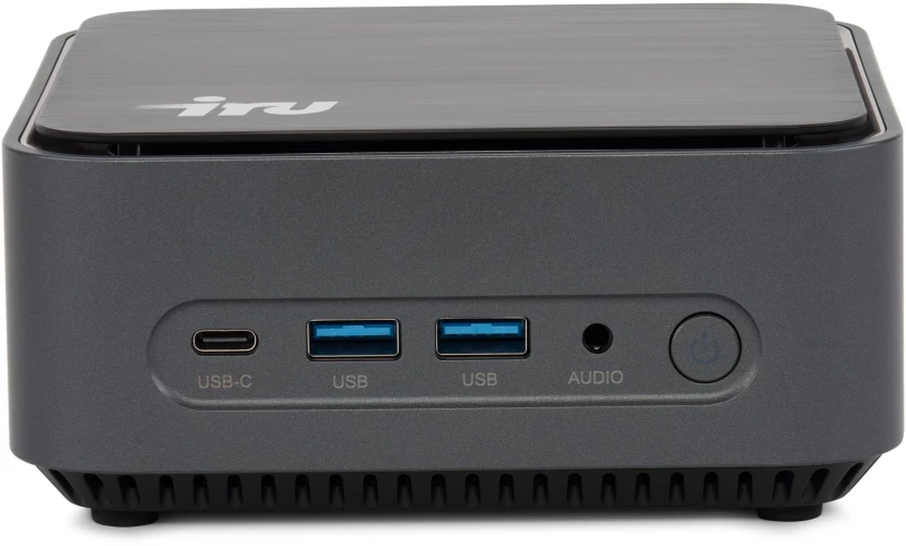 Неттоп IRU 110ALCN N100 (0.8) 8Gb SSD256Gb UHDG noOS GbitEth WiFi BT черный (2012483)