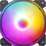 Вентилятор для корпуса Formula Cosmic 14BK ARGB 140х140x25 черный 4-pin 25.6дБ (COSMIC 14BK ARPW) Ret