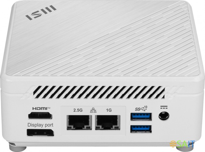 Неттоп MSI Cubi 5 12M-046XRU i3 1215U (1.2) 8Gb SSD512Gb UHDG noOS 2xGbitEth WiFi BT 65W белый (9S6-B0A812-221)