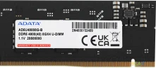 Память DDR5 8GB 4800MHz A-Data AD5U48008G-B OEM PC5-38400 CL40 DIMM 288-pin 1.1В single rank OEM