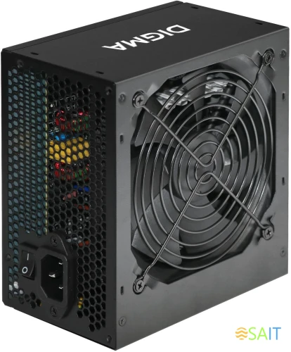 Блок питания Digma ATX 500W DPSU-500W (20+4pin) 120mm fan 4xSATA RTL
