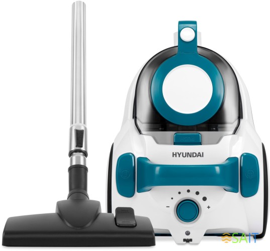 Пылесос Hyundai HYV-C5460 2200Вт белый/бирюзовый