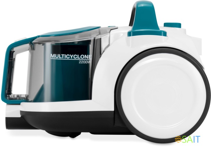 Пылесос Hyundai HYV-C5460 2200Вт белый/бирюзовый