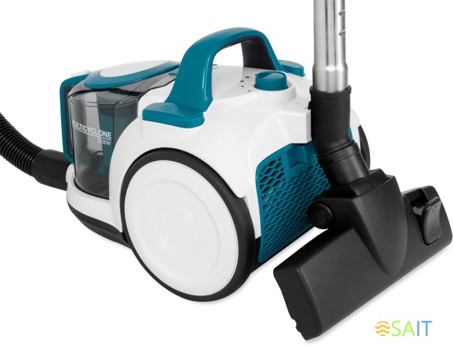 Пылесос Hyundai HYV-C5460 2200Вт белый/бирюзовый