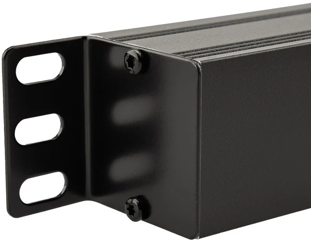 Блок распределения питания Rexant 04-0204-2 верт.размещ. 12xSchuko базовые 16A Schuko 2м