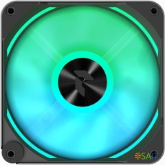 Вентилятор для корпуса Aerocool APNX FP2-120 ARGB 120х120x30 черный 4-pin 33дБ (FP2-120 BK) Ret