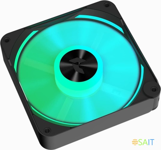 Вентилятор для корпуса Aerocool APNX FP2-120 ARGB 120х120x30 черный 4-pin 33дБ (FP2-120 BK) Ret