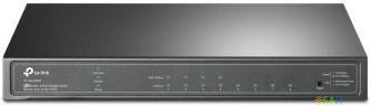 Коммутатор TP-Link JetStream SG2008P (L2) 8x1Гбит/с 4PoE+ 62W управляемый