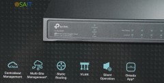Коммутатор TP-Link JetStream SG2008P (L2) 8x1Гбит/с 4PoE+ 62W управляемый
