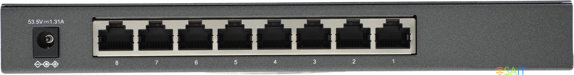 Коммутатор TP-Link JetStream SG2008P (L2) 8x1Гбит/с 4PoE+ 62W управляемый