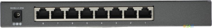 Коммутатор TP-Link JetStream SG2008P (L2) 8x1Гбит/с 4PoE+ 62W управляемый