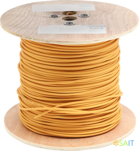 Кабель сетевой Buro BU-COP-050-LSZH UTP 4 пары cat.5E solid 0.50мм Cu 305м оранжевый