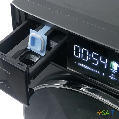 Стиральная машина Centek CT-1976 класс: A+++ загр.фронтальная макс.:10кг (с сушкой) черный инвертор