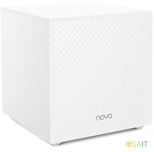 Бесшовный Mesh роутер Tenda MW12 (MW12(2-PACK)) AC2100 10/100/1000BASE-TX белый (упак.:2шт)