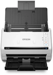 Сканер протяжный Epson WorkForce DS-770II (B11B262401/501) A4 белый/черный