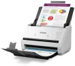 Сканер протяжный Epson WorkForce DS-770II (B11B262401/501) A4 белый/черный