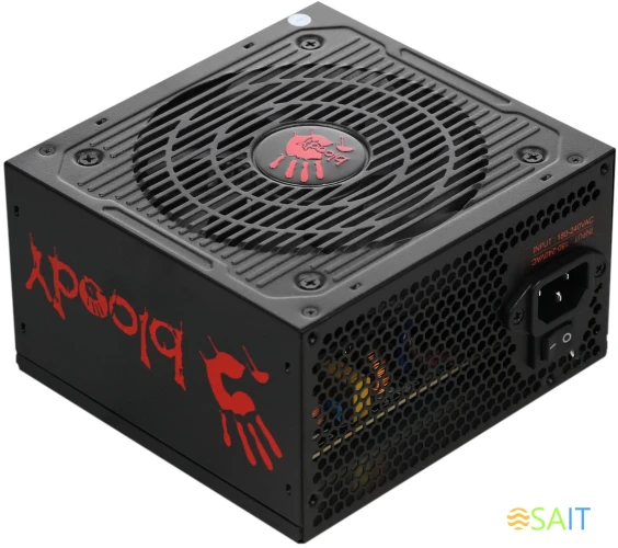 Блок питания Bloody ATX 550W BD-PS550B 80+ bronze (20+4pin) APFC 120mm fan 6xSATA RTL