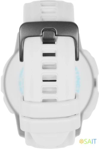 Смарт-часы Garmin Instinct 2s Solar 40мм 1.2" AMOLED корп.черный/белый рем.белый (010-02564-03)