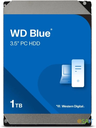 Жесткий диск WD SATA-III 1TB WD10EZEX Desktop Caviar Blue (7200rpm) 64Mb 3.5"