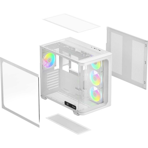 Корпус ПК без блока питания Ocypus Iota-C70-WHD400CD-GL