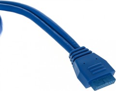 Адаптер USB Bracket 2xUSB3.0 Bulk